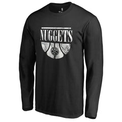 Black Denver Nuggets Buckets Long Sleeve T-Shirt sale | NBA