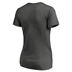 Cincinnati Reds Women's Win Stripe V-Neck T-Shirt - MLB T-shirts