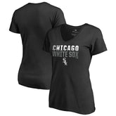 Chicago White Sox Women's Fade Out V-Neck T-Shirt - MLB T-shirts