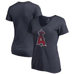 Los Angeles Angels Women's X-Ray V-Neck T-Shirt - MLB T-shirts
