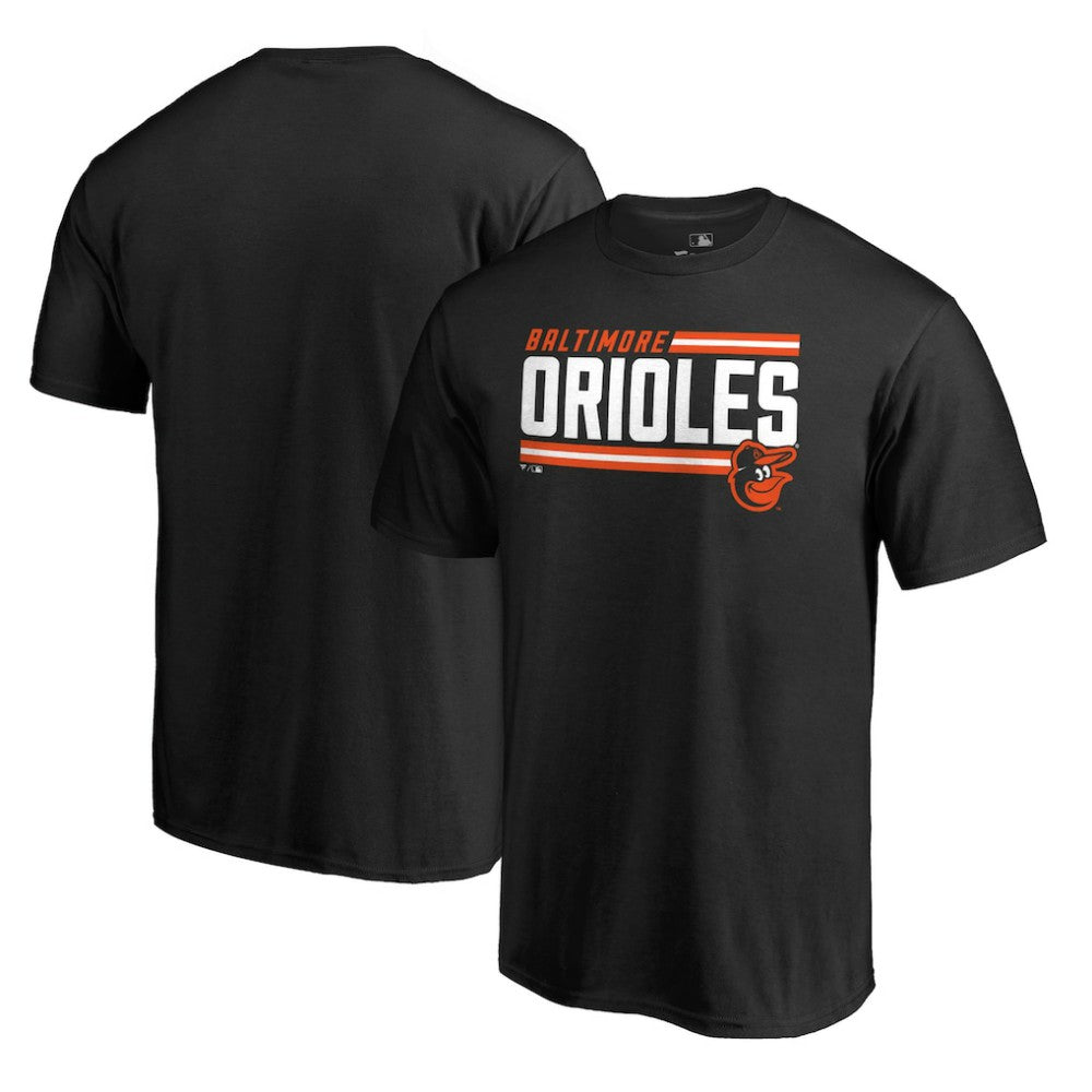 Baltimore Orioles Onside Stripe T-Shirt - MLB T-shirts