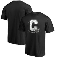 Black Charlotte Hornets Letterman T-Shirt | NBA