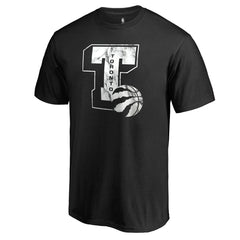 Black Toronto Raptors Letterman T-Shirt | NBA