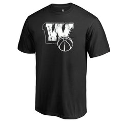 Black Washington Wizards Letterman T-Shirt | NBA