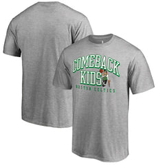 Heathered Gray Boston Celtics Comeback Kids T-Shirt | NBA