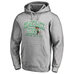 Heathered Gray Boston Celtics Comeback Kids Pullover Hoodie | NBA