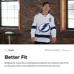 Victor Hedman Tampa Bay Lightning Fanatics Home Breakaway Player Jersey - NHL Jerseys