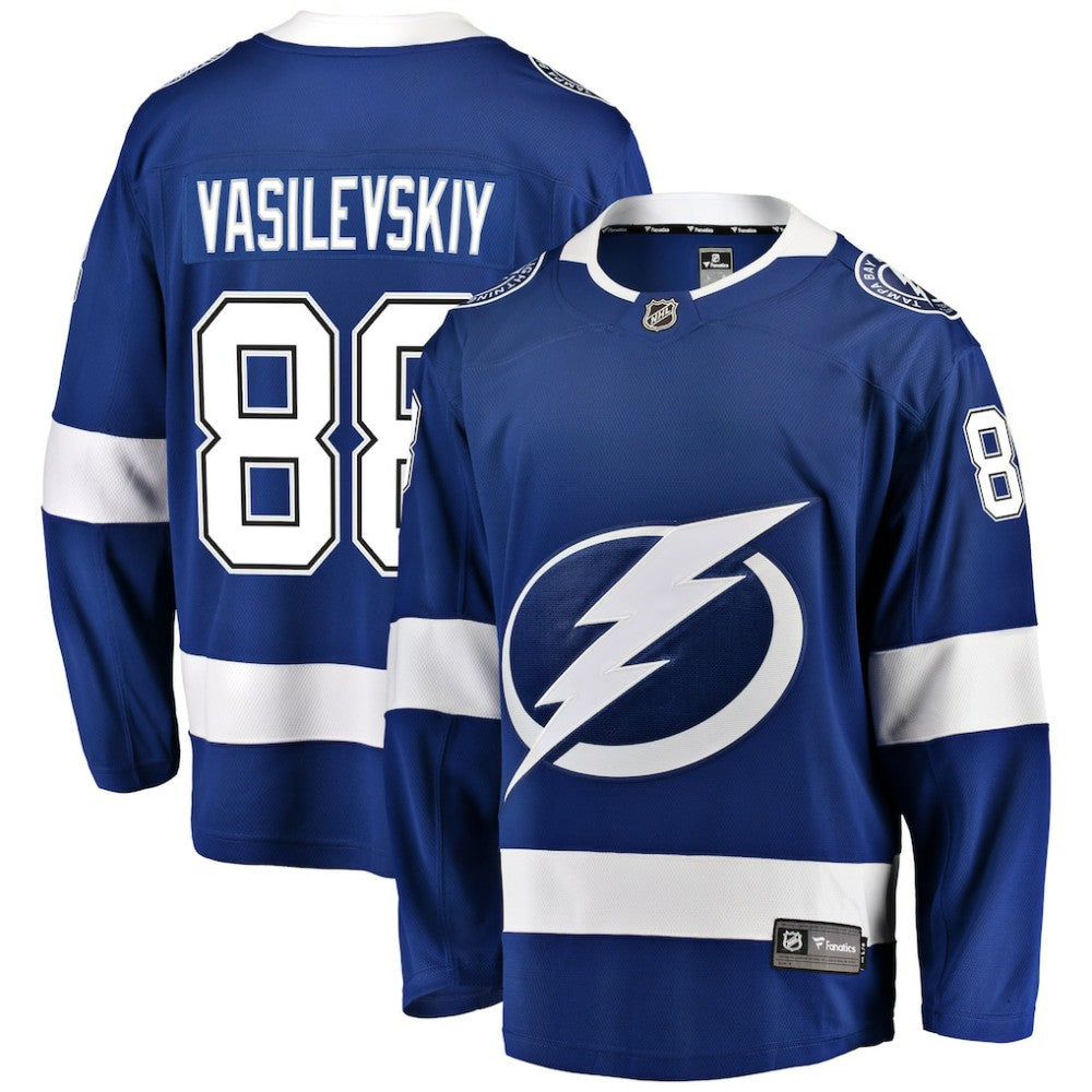 Andrei Vasilevskiy Tampa Bay Lightning Fanatics Home Breakaway Player Jersey - NHL Jerseys