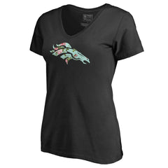 Denver Broncos Women's Lovely V-Neck T-Shirt | NFL US
