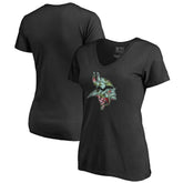Minnesota Vikings Women's Lovely V-Neck T-Shirt | NFL Online