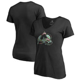 Colorado Avalanche Women's Lovely V-Neck T-Shirt - NHL T-shirts