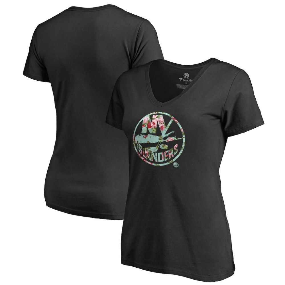 New York Islanders Women's Lovely V-Neck T-Shirt - NHL T-shirts