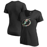 Tampa Bay Lightning Women's Lovely V-Neck T-Shirt - NHL T-shirts
