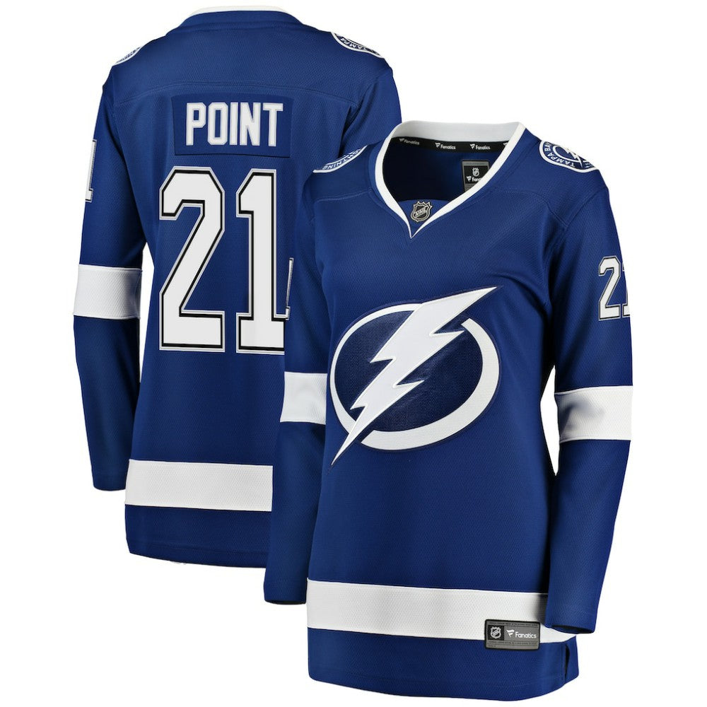 Brayden Point Tampa Bay Lightning Fanatics Women's Breakaway Player Jersey - NHL Jerseys