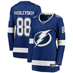 Andrei Vasilevskiy Tampa Bay Lightning Fanatics Women's Breakaway Player Jersey - NHL Jerseys