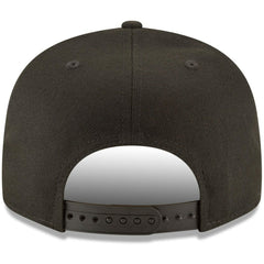 Texas Rangers New Era Black on Black 9FIFTY Team Snapback Adjustable Hat - MLB Hats