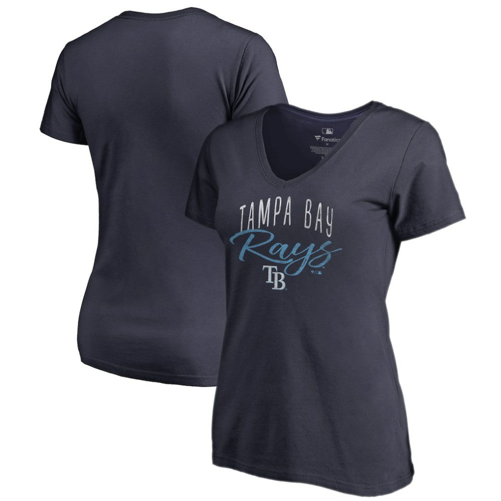 Tampa Bay Rays Women's Graceful V-Neck T-Shirt - MLB T-shirts