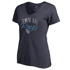 Tampa Bay Rays Women's Graceful V-Neck T-Shirt - MLB T-shirts