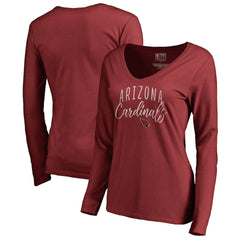 Arizona Cardinals Women's Graceful Long Sleeve V-Neck T-Shirt | NFL Near me