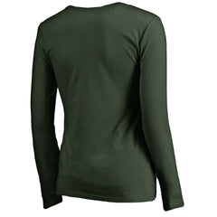 Green Bay Packers Women's Graceful Long Sleeve V-Neck T-Shirt | NFL Online