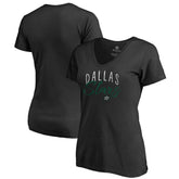 Dallas Stars Women's Graceful V-Neck T-Shirt - NHL T-shirts