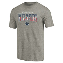 Gray Washington Wizards Freedom Tri-Blend T-Shirt | NBA