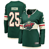 Jonas Brodin Minnesota Wild Fanatics Women's Breakaway Player Jersey - NHL Jerseys