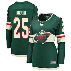 Jonas Brodin Minnesota Wild Fanatics Women's Breakaway Player Jersey - NHL Jerseys