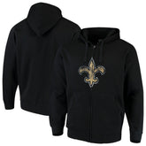 New Orleans Saints G-III Sports by Carl Banks Primary Logo Full-Zip Hoodie | NFL Outlet