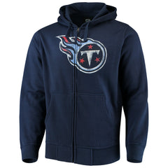 Tennessee Titans G-III Sports by Carl Banks Primary Logo Full-Zip Hoodie | NFL Discount