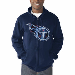 Tennessee Titans G-III Sports by Carl Banks Primary Logo Full-Zip Hoodie | NFL Discount