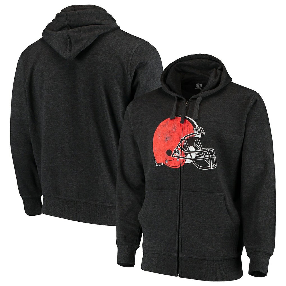 Cleveland Browns G-III Sports by Carl Banks Primary Logo Full-Zip Hoodie | NFL US