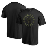 Black Milwaukee Bucks Liberty T-Shirt | NBA
