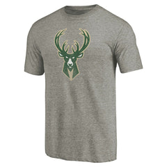 Gray Milwaukee Bucks Greatest Dad Tri-Blend T-Shirt | NBA