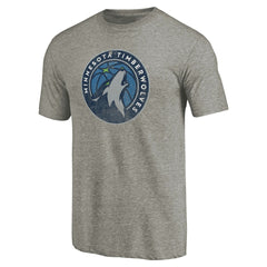Gray Minnesota Timberwolves Greatest Dad Tri-Blend T-Shirt | NBA