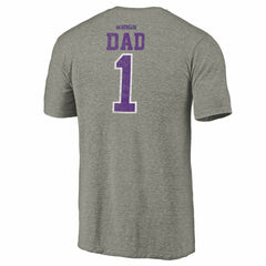 Gray Sacramento Kings Greatest Dad Tri-Blend T-Shirt | NBA