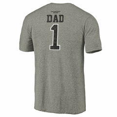 Gray San Antonio Spurs Greatest Dad Tri-Blend T-Shirt | NBA