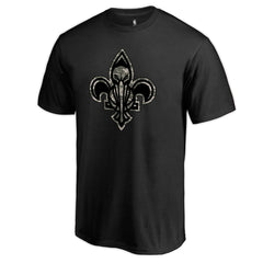 Black New Orleans Pelicans Cloak Camo T-Shirt | NBA