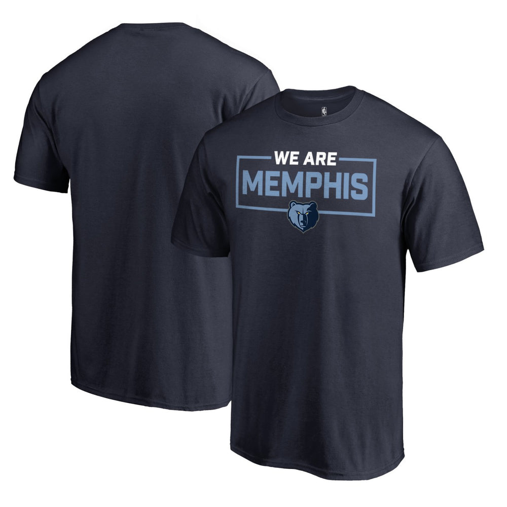 Navy Memphis Grizzlies We Are Iconic Collection T-Shirt | NBA