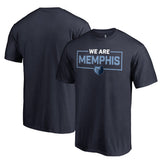 Navy Memphis Grizzlies We Are Iconic Collection T-Shirt | NBA