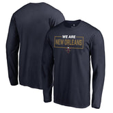 Navy New Orleans Pelicans We Are Iconic Collection Long Sleeve T-Shirt | NBA