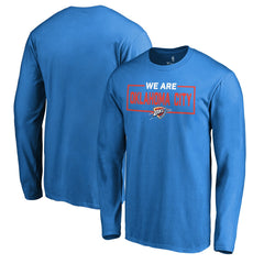 Blue Oklahoma City Thunder We Are Iconic Collection Long Sleeve T-Shirt | NBA