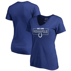 Indianapolis Colts Women's We Are Icon V-Neck T-Shirt | NFL Sale