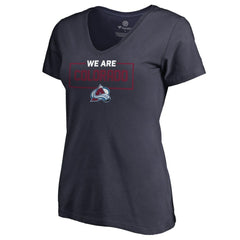 Colorado Avalanche Women's Iconic Collection V-Neck T-Shirt - NHL T-shirts
