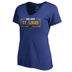 St. Louis Blues Women's Iconic Collection V-Neck T-Shirt - NHL T-shirts