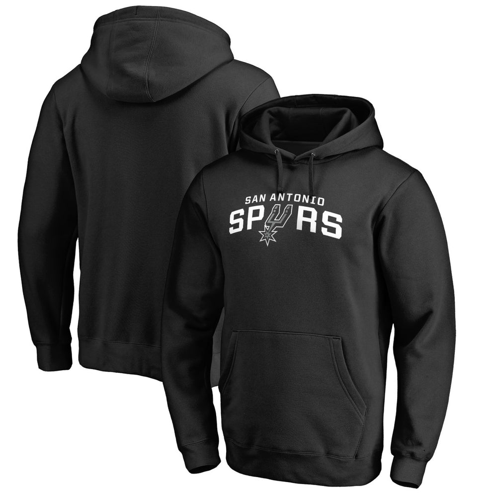 Black San Antonio Spurs Alternate Logo Pullover Hoodie | NBA