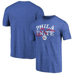 Royal Philadelphia 76ers Hometown Collection Join Or Die Tri-Blend T-Shirt | NBA