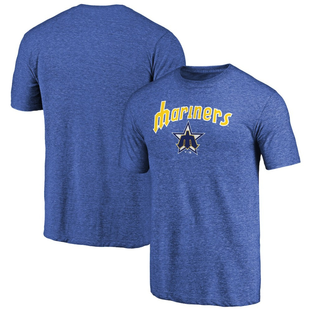 Seattle Mariners Vintage Cooperstown Collection Wahconah Tri-Blend T-Shirt - MLB T-shirts