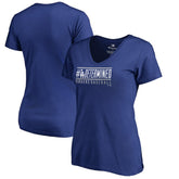 Los Angeles Dodgers Women's Hometown Collection Determined V-Neck T-Shirt - MLB T-shirts