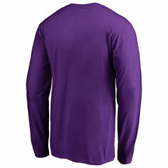 Purple LeBron James Los Angeles Lakers Player State Long Sleeve T-Shirt | NBA